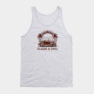 Vintage car design Tank Top